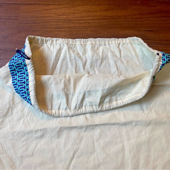 Tory Burch Large Canvas Drawstring Dust Bag NWOT - Picture 4 of 5